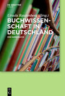 Buchcover Buchwissenschaft in Deutschland