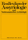 Buchcover Reallexikon der Assyriologie und Vorderasiatischen Archäologie / Reallexikon der Assyriologie und Vorderasiatischen Arch