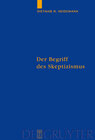 Buchcover Der Begriff des Skeptizismus