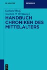 Buchcover Handbuch Chroniken des Mittelalters