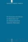 Buchcover Die Konzeption des Messias bei Maimonides und die frühmittelalterliche islamische Philosophie