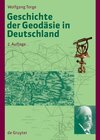 Buchcover Geschichte der Geodäsie in Deutschland