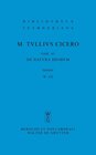 Buchcover Marcus Tullius Cicero: M. Tulli Ciceronis scripta quae manserunt omnia / De natura deorum