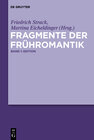 Buchcover Fragmente der Frühromantik