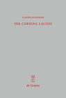 Buchcover Per carmina laudes