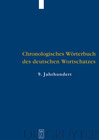 Buchcover Elmar Seebold: Chronologisches Wörterbuch des deutschen Wortschatzes / Der Wortschatz des 9. Jahrhunderts