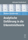 Buchcover Analytische Einführung in die Erkenntnistheorie