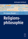 Buchcover Religionsphilosophie