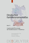 Buchcover Graphematik/Phonologie der Familiennamen I