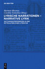 Buchcover Lyrische Narrationen – narrative Lyrik