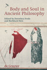 Buchcover Body and Soul in Ancient Philosophy