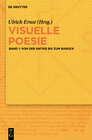Buchcover Visuelle Poesie / Von der Antike bis zum Barock