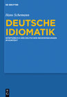 Buchcover Deutsche Idiomatik