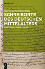 Buchcover Schreiborte des deutschen Mittelalters