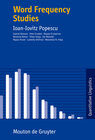 Buchcover Word Frequency Studies