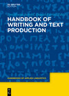 Buchcover Handbook of Writing and Text Production