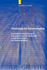 Buchcover Nibelungische Intertextualität