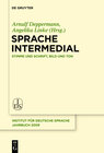 Buchcover Sprache intermedial