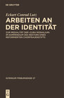 Buchcover Arbeiten an der Identität