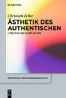 Buchcover Ästhetik des Authentischen