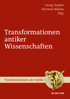 Buchcover Transformationen antiker Wissenschaften