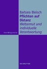 Buchcover Pflichten auf Distanz