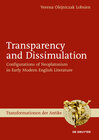 Buchcover Transparency and Dissimulation