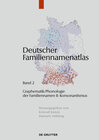 Buchcover Deutscher Familiennamenatlas / Graphematik/Phonologie der Familiennamen II