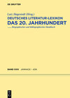 Buchcover Deutsches Literatur-Lexikon. Das 20. Jahrhundert / Jannack - Jonigk