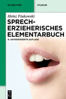 Buchcover Sprecherzieherisches Elementarbuch