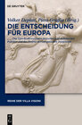 Buchcover Entscheidung für Europa - Decidere l'Europa