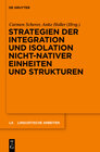 Buchcover Strategien der Integration und Isolation nicht-nativer Einheiten und Strukturen