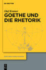 Buchcover Goethe und die Rhetorik