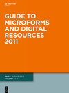 Buchcover Guide to Microforms and Digital Resources / Author Title and Subject Guide