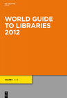 Buchcover World Guide to Libraries 2012
