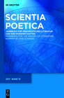 Buchcover Scientia Poetica / 2011