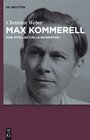 Buchcover Max Kommerell