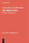 Buchcover De medicina