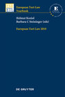 Buchcover European Tort Law Yearbook / 2010