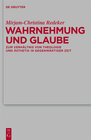 Buchcover Wahrnehmung und Glaube