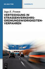Buchcover Verteidigung in Straßenverkehrs-Ordnungswidrigkeitenverfahren