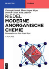 Buchcover Riedel Moderne Anorganische Chemie