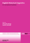 Buchcover English Historical Linguistics. Volume 1
