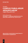 Buchcover Fabulae Aesopicae soluta oratione conscriptae