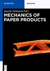 Buchcover Mechanics of Paper Products