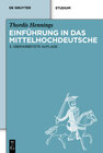 Buchcover Einführung in das Mittelhochdeutsche