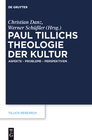 Buchcover Paul Tillichs Theologie der Kultur