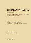 Buchcover Germania Sacra. Dritte Folge / Die Bistümer der Kirchenprovinz Mainz. Das Bistum Konstanz 6. Das reichsunmittelbare Präm