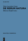 Buchcover De rerum natura