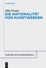 Buchcover Die Nationalität von Kunstwerken